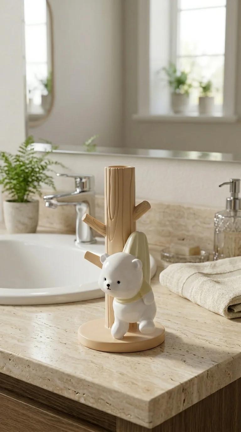 MH Decors Premium Teddy Hanging Figurine for Cabinets and Home Decor
