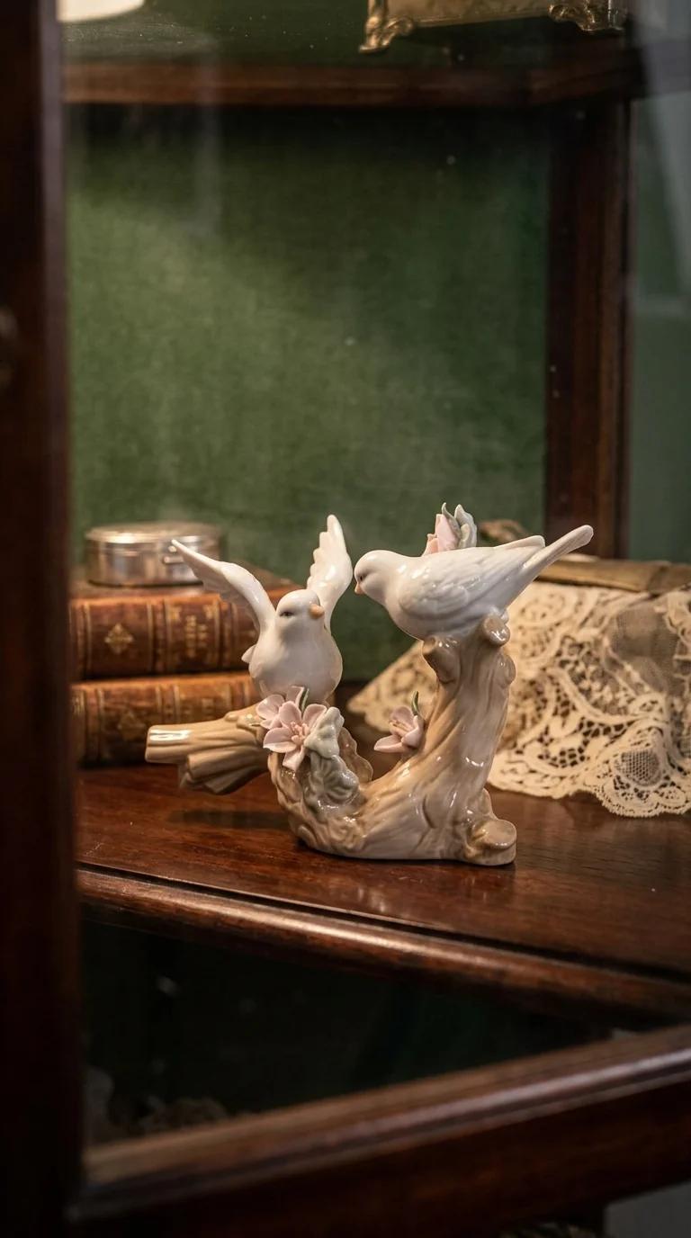 MH Decors Premium Bird Sculpture Figurine for Home, Office, and Tabletop