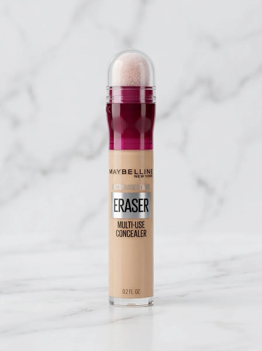 Maybelline New York Instant Age Rewind Eraser Dark Circles Treatment Concealer, 144 Caramel (6 ml)