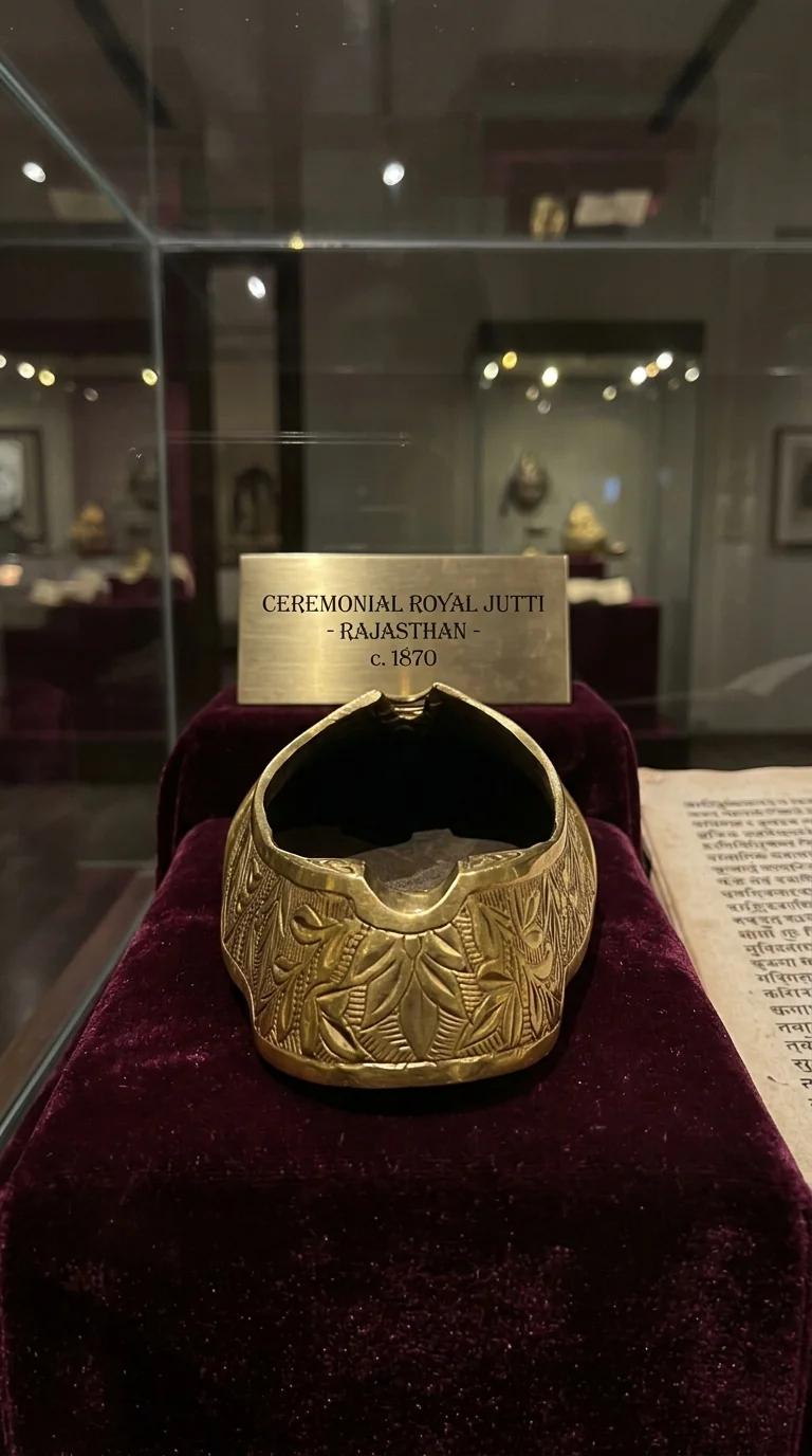 MH Decors Decorative Brass Shoe Ash Tray for Smoking Room or Desk Display