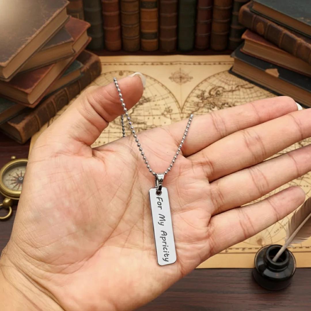 MH Decors Personalised Eye Pendant Necklace Unique and Meaningful Design