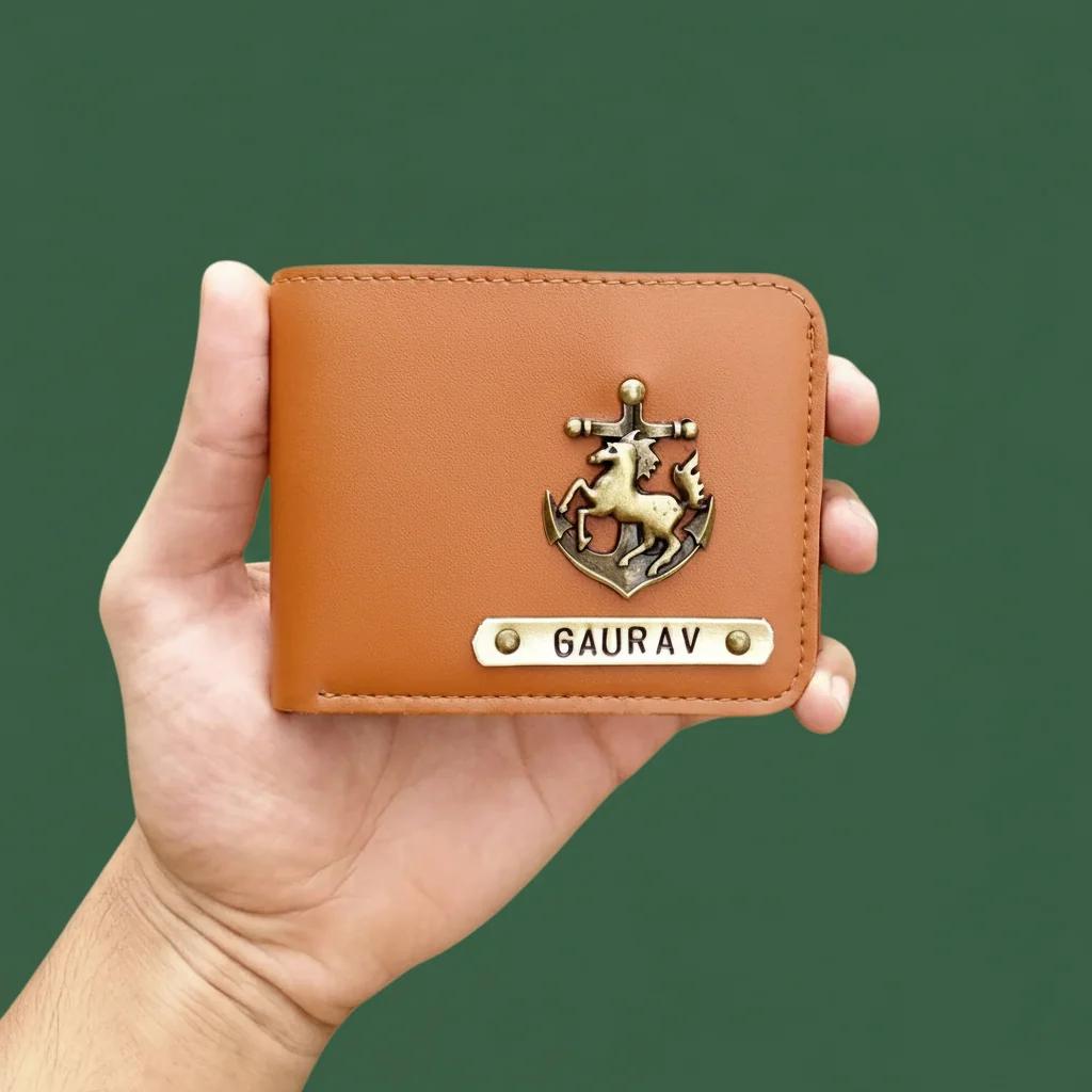 Zpics Men's Wallet (Tan)