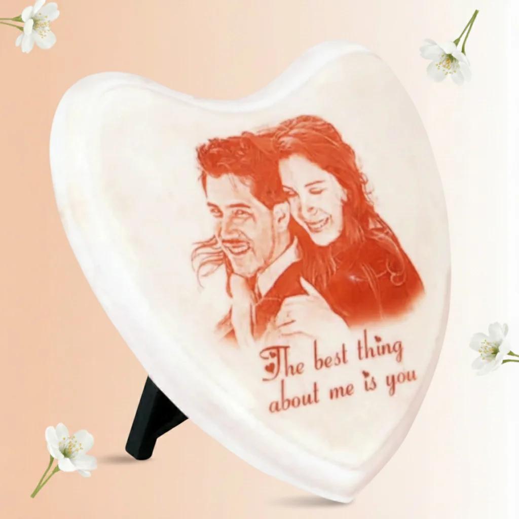 Zpics Heart Radium Engraving