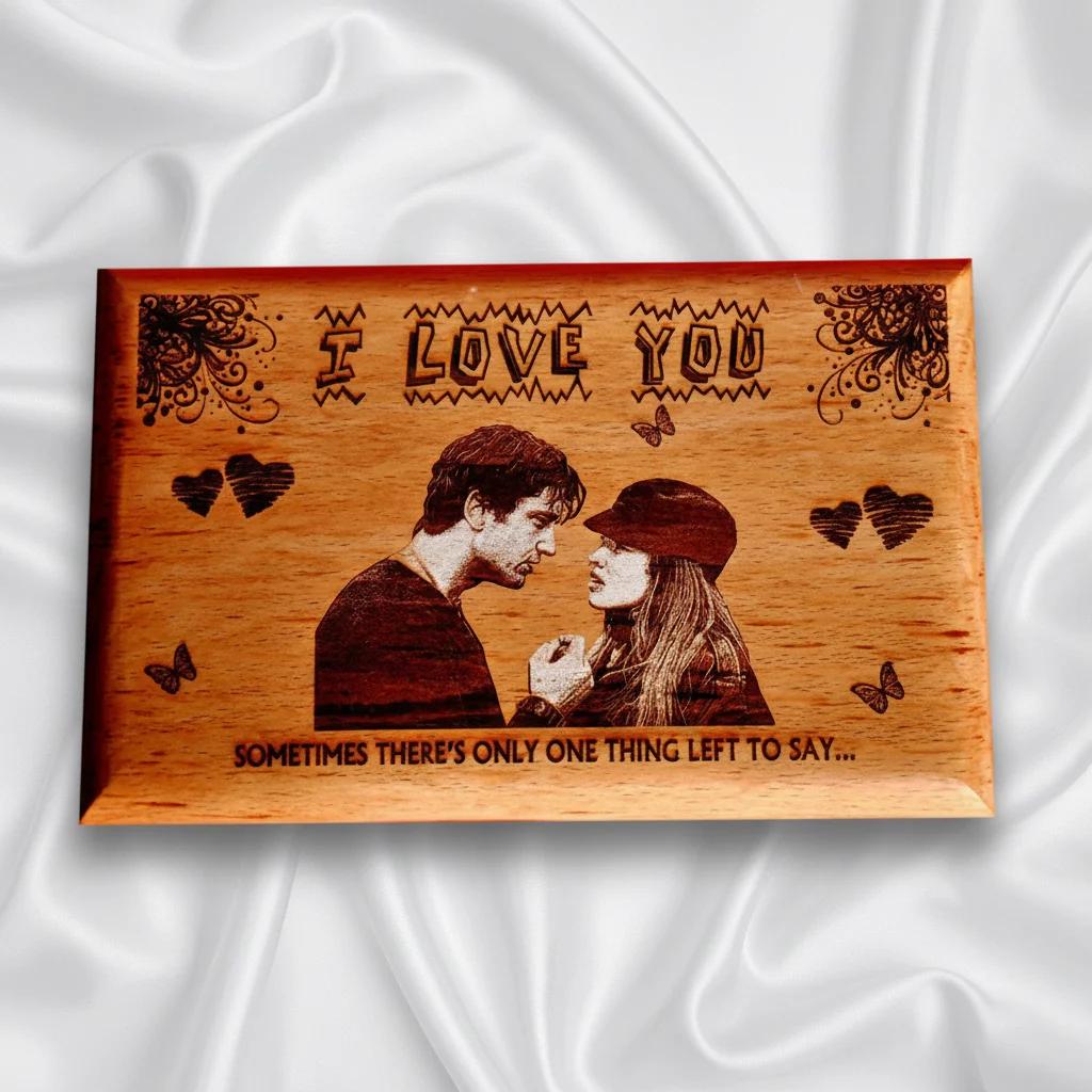 Personalized 9×6 Wooden Plaque – Custom Engraved Gift for Every Special Occasion