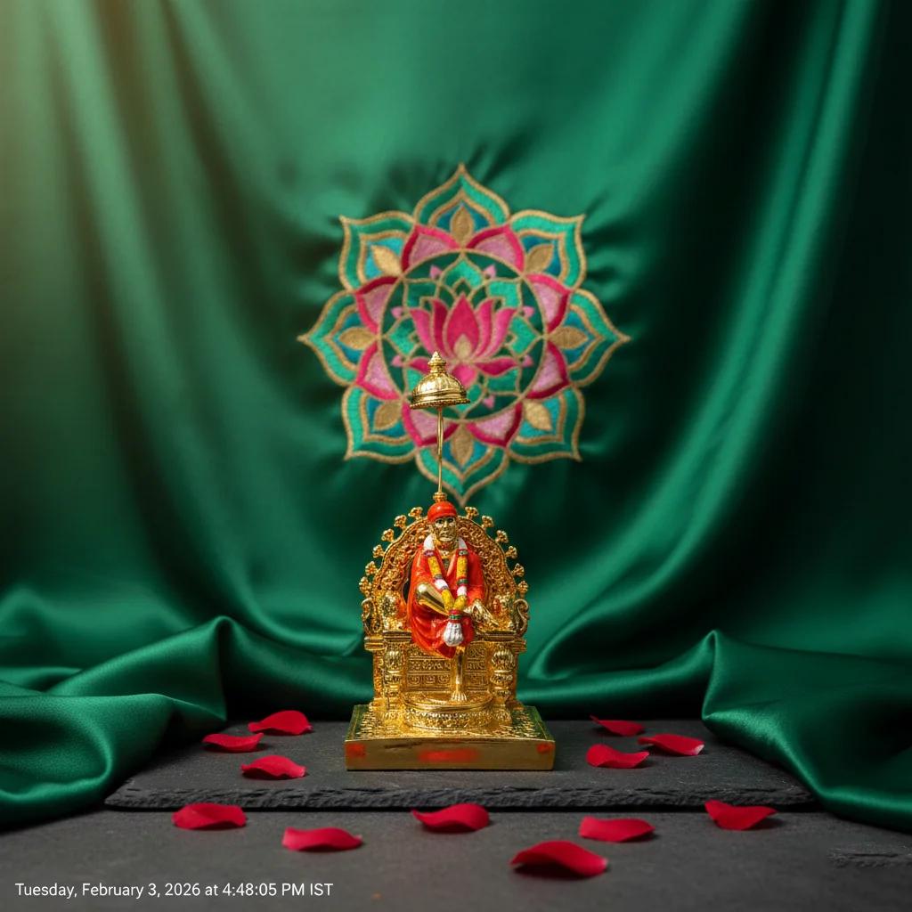 VPH Gift Store German Silver Baba Idol for Spiritual Practices and Devotion