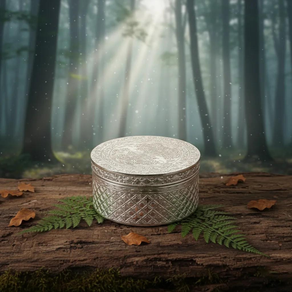 German Silver Pooja Vessel Set Premium