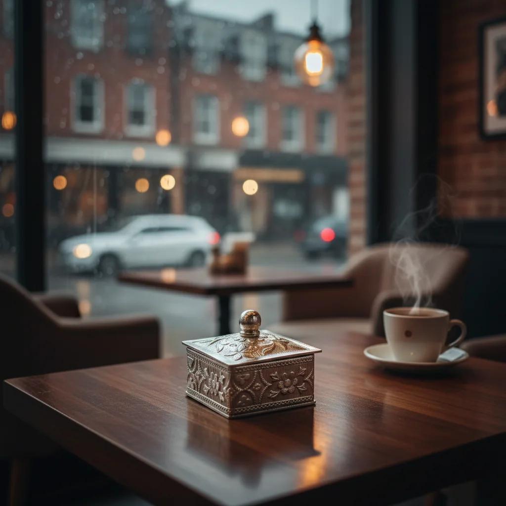 German Silver Pooja Set Complete Ritual Kit