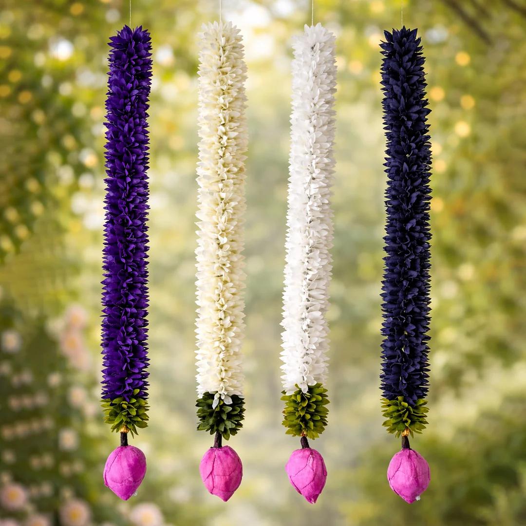 Sri Yagnaa Flower Garland Set (Artificial) for Temple & Home