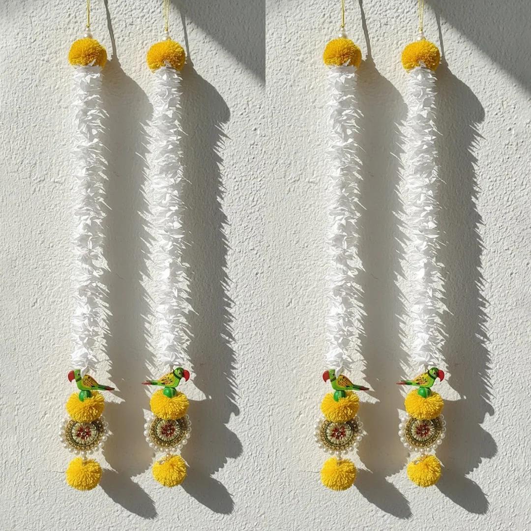 VPH Gift Store Artificial Flower Hangings Pack for Festive Home Decoration