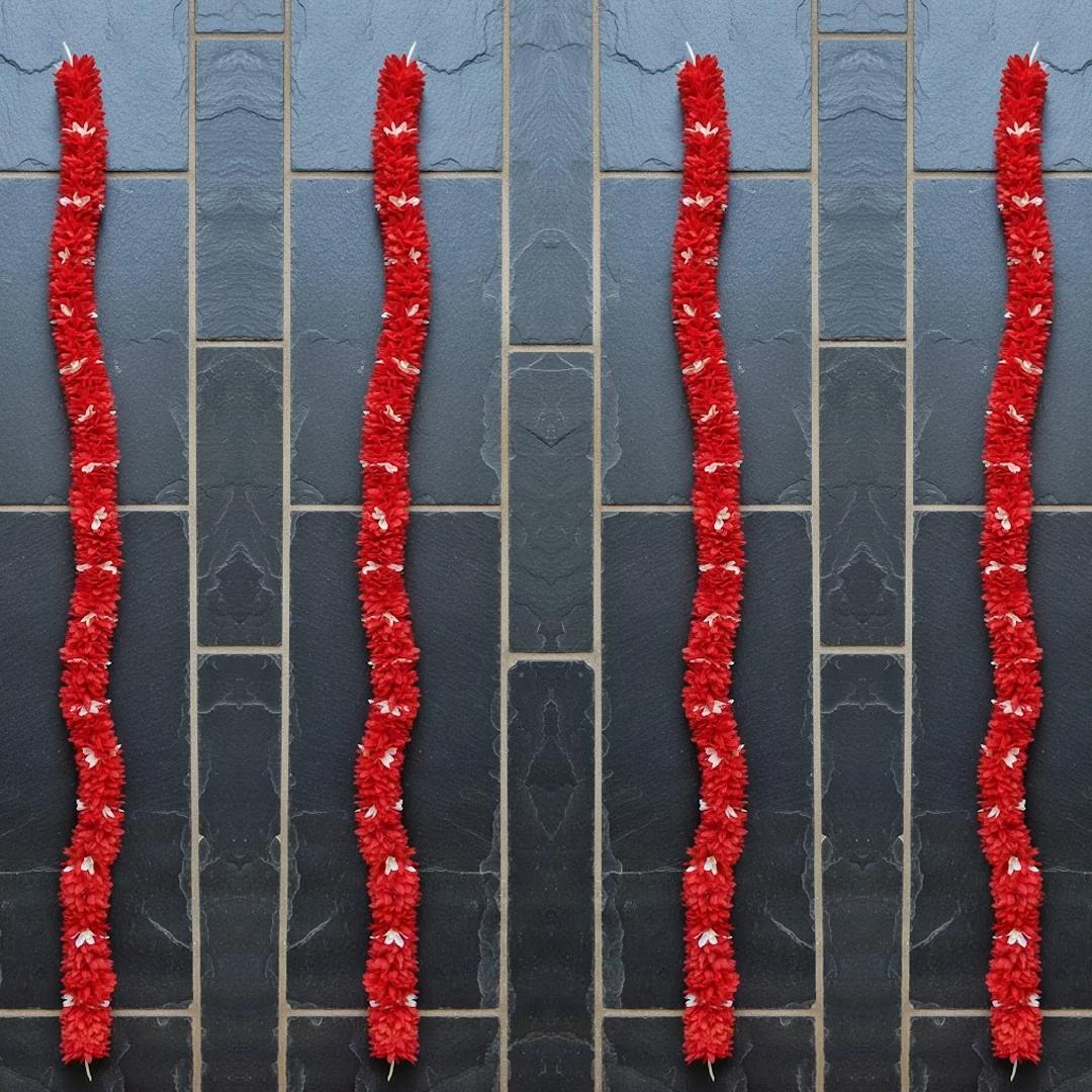 VPH Gift Store Artificial Flower Garland for Home & Puja Room Décor