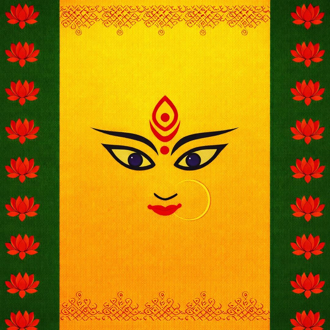 Sri Yagnaa Amma Backdrop (8x5 Ft) for Temple & Event Decorations