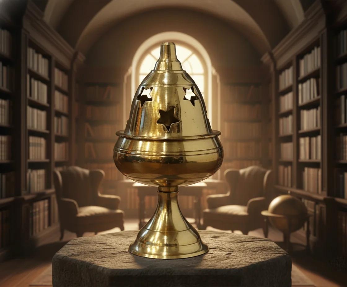 Sri Yagnaa Traditional Apple Kubera Stand for Religious Pooja & Decor