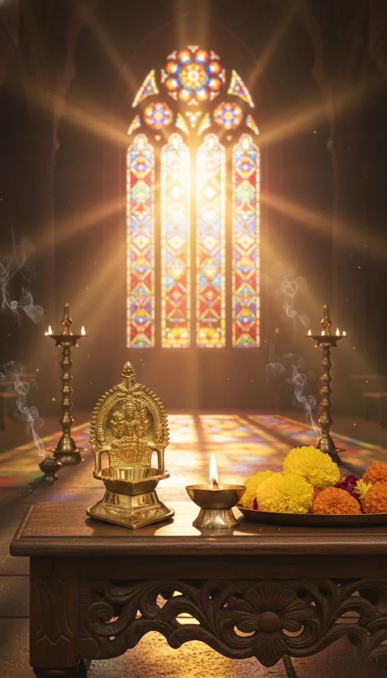 Sri Yagnaa Kamashi Diya Size 7 for Religious Rituals & Festival Ceremonies