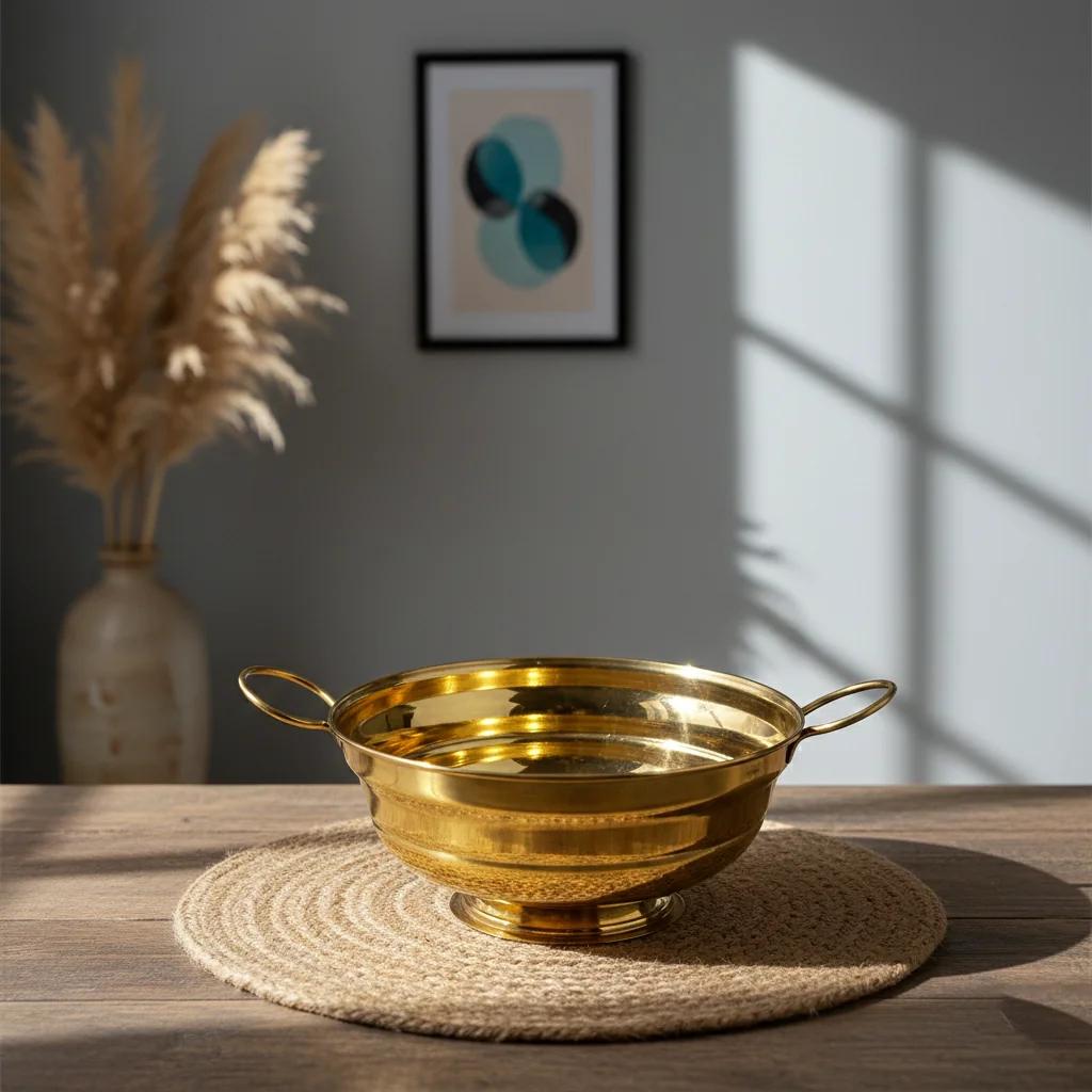 Sri Yagnaa Elegant Brass Gangalam for Pooja & Spiritual Ceremonies