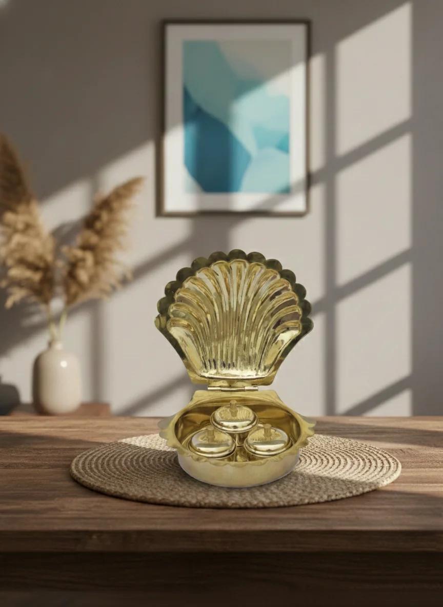 Sri Yagnaa Premium Srivari Padalu Brass for Pooja Offerings & Rituals