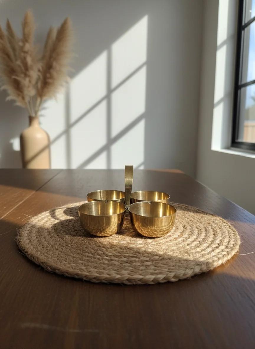 Sri Yagnaa Premium Panchapala Small for Temple & Ritual Lighting