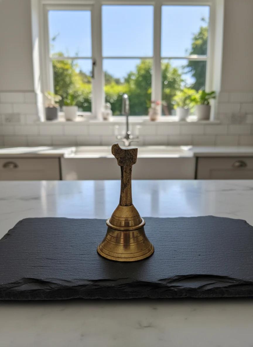 Sri Yagnaa Elegant Brass Bell for Pooja & Temple Rituals