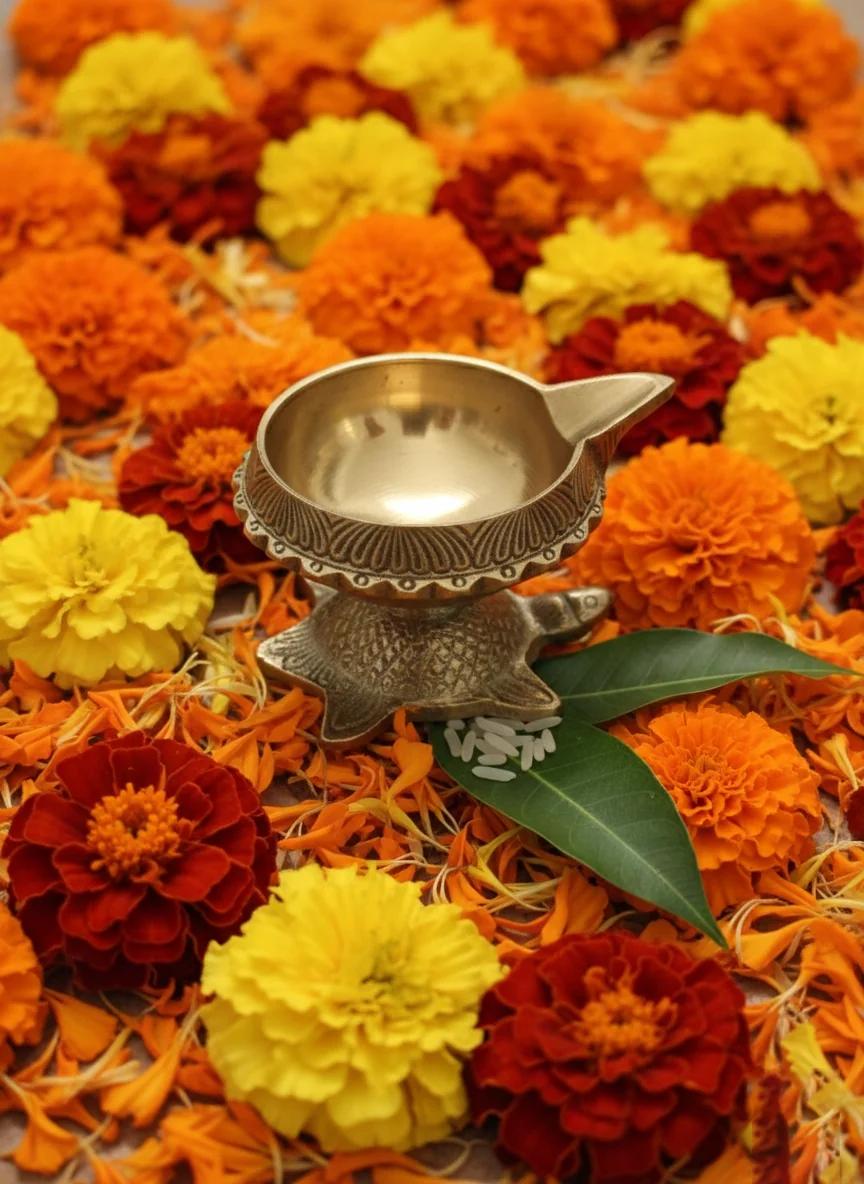 Sri Yagnaa Traditional Kurma Kubera Deepam for Pooja Offerings