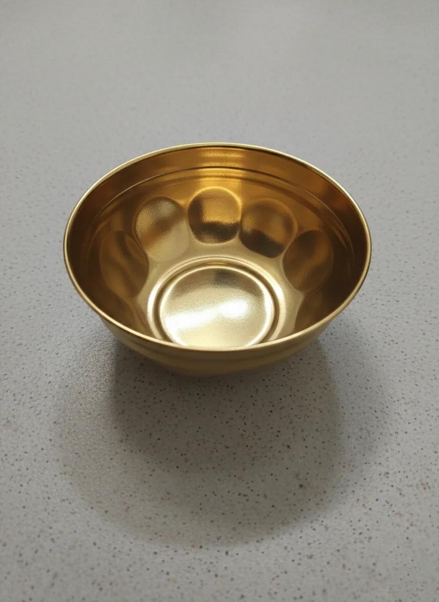 Sri Yagnaa Elegant Prasadam Bowl Small for Pooja & Spiritual Use