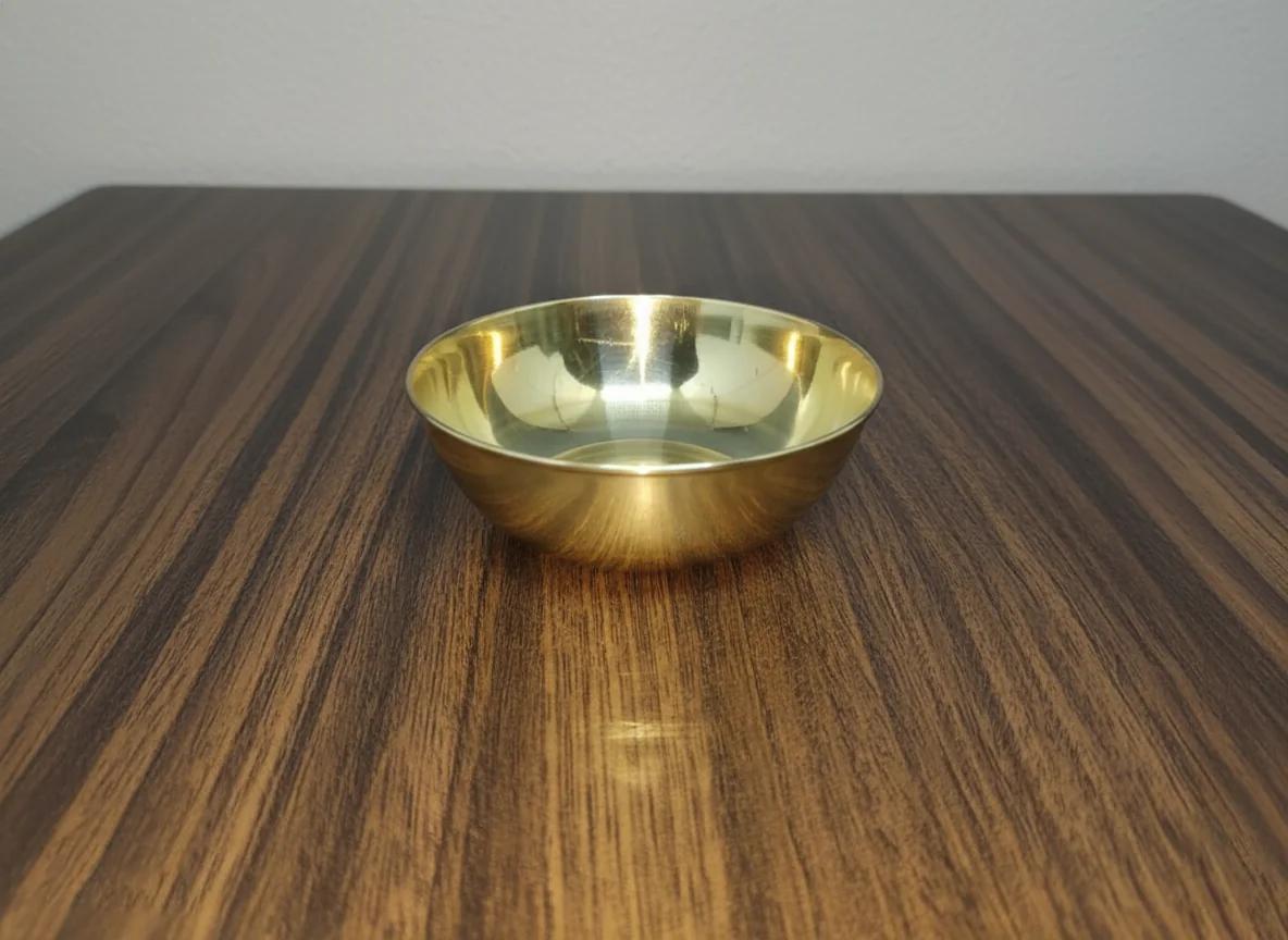 Sri Yagnaa Elegant Small Prasadam Bowl for Spiritual & Pooja Use