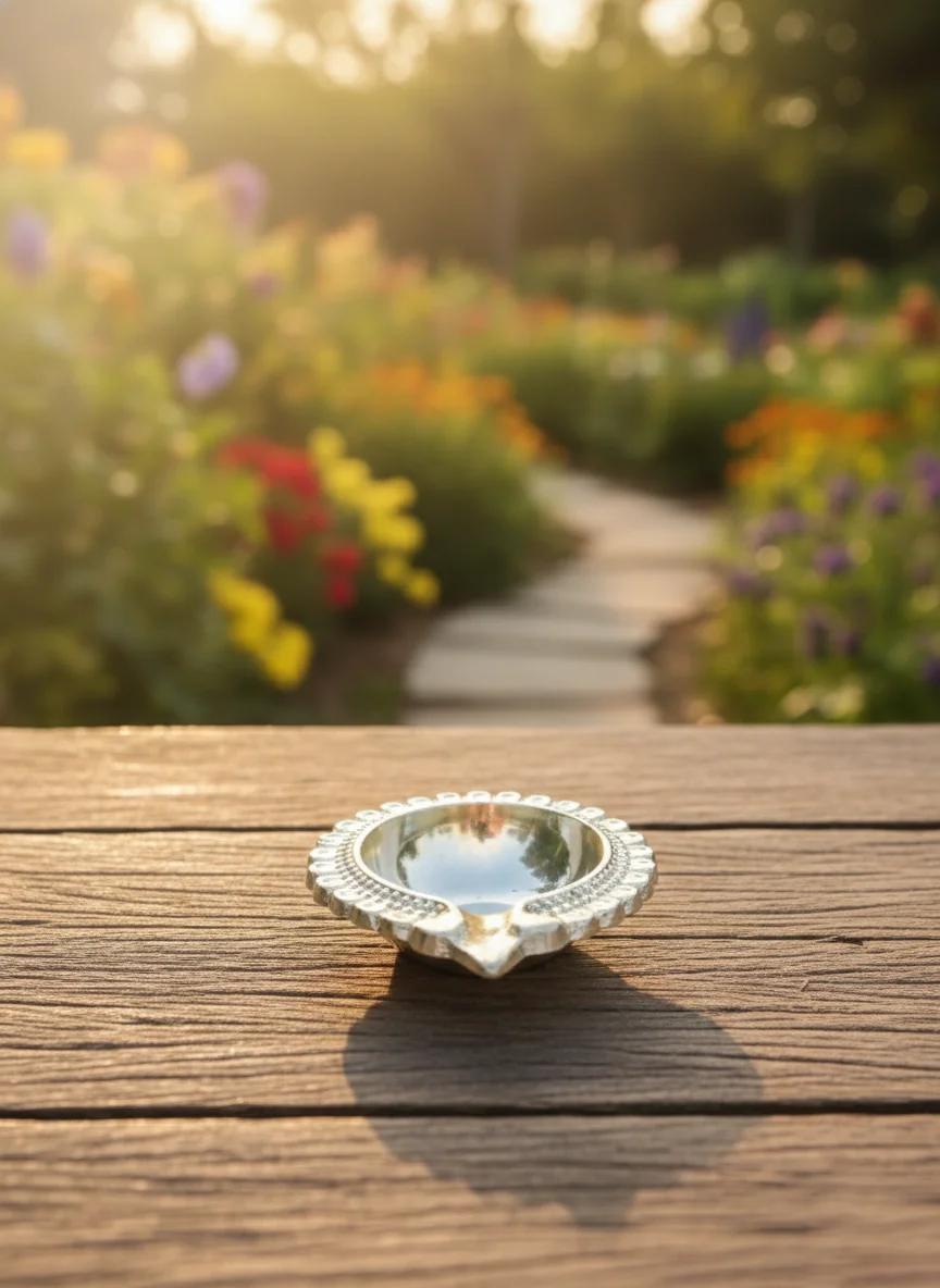 Sri Yagnaa Premium Brass Kubera Deepam Small for Pooja Offerings & Lighting