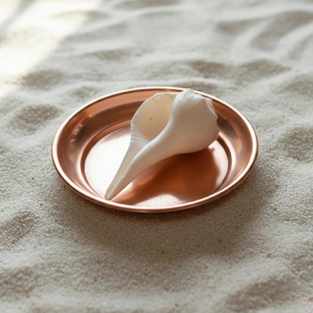 Sri Yagnaa Dhakshinavarthi Shanku Kudi Shanku for Temple Pooja & Rituals