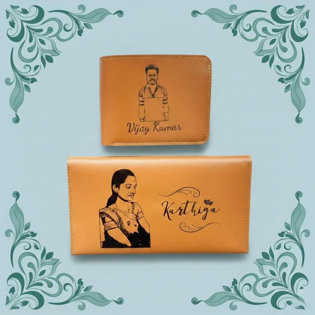 Stylish Wallet and Clutch Combo Gift for Him and Her