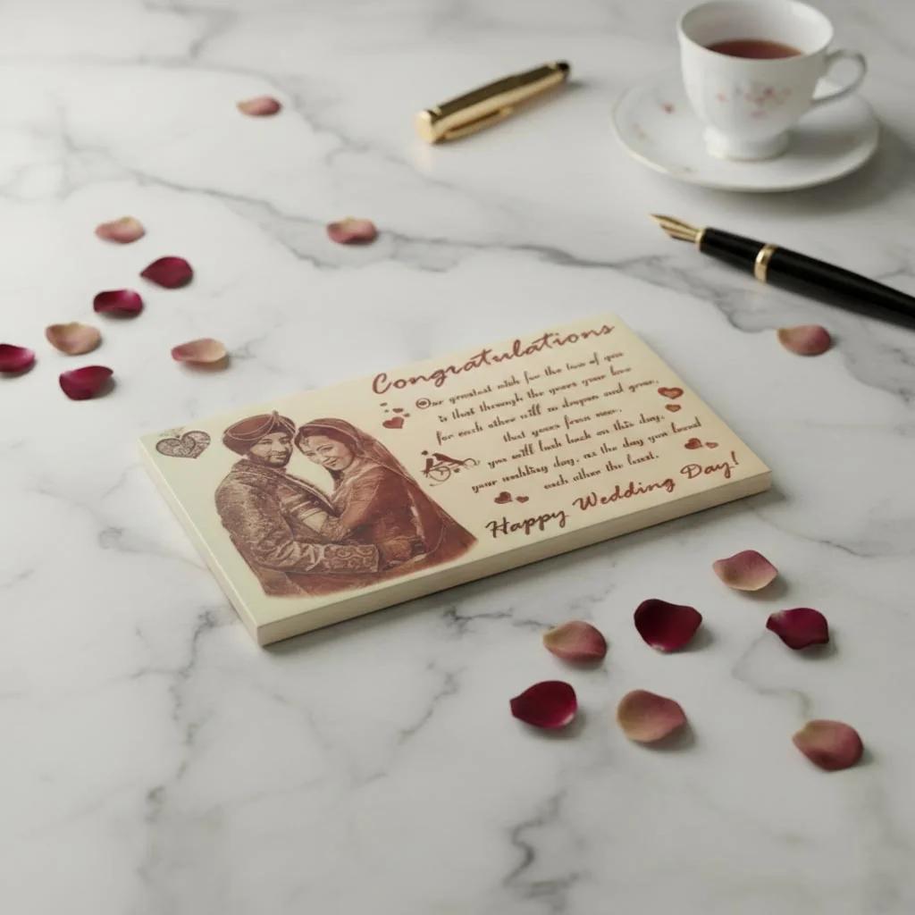 Custom 8x10 Radium Engraving Wall Art Personalized Gift