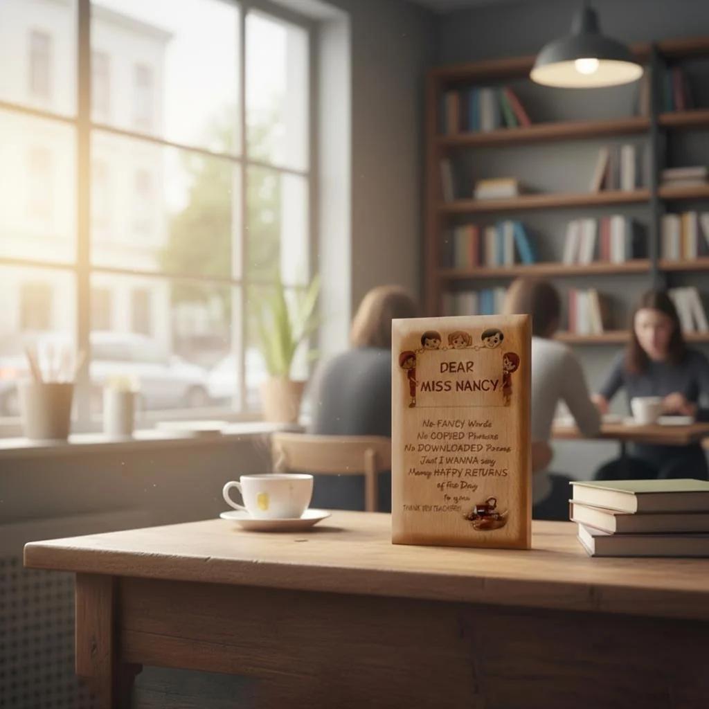 9x15 Custom Wooden Serving Board Engraved Gift