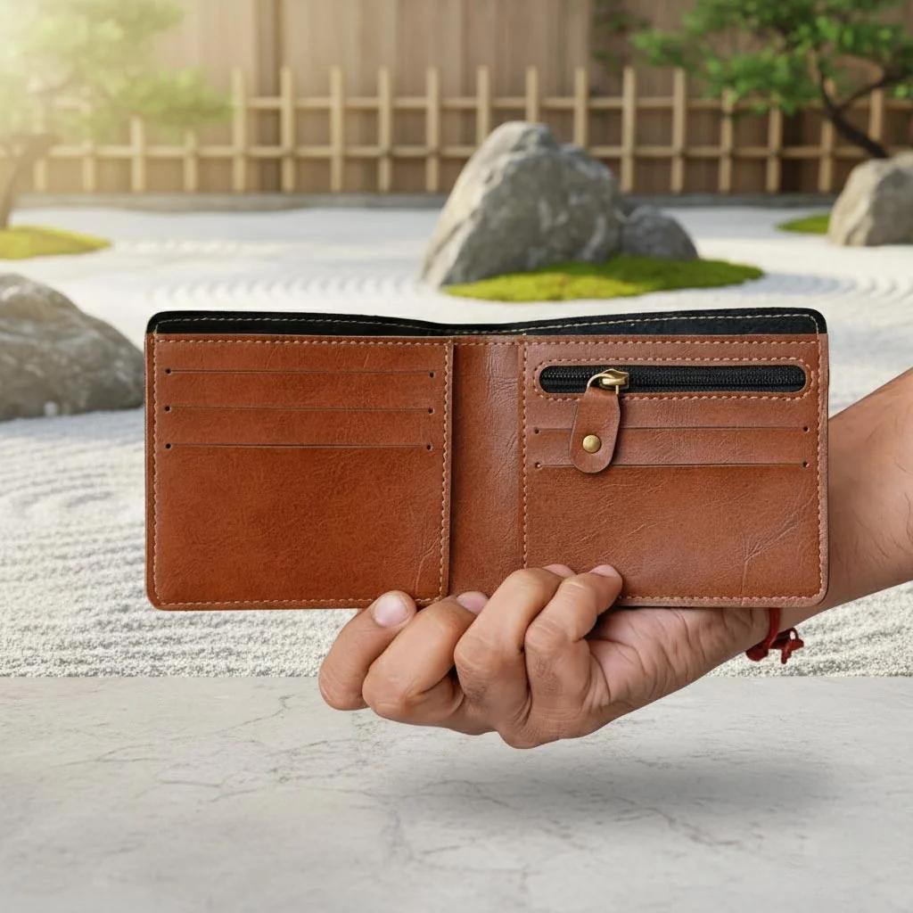 Mens Leather Wallet Bangkok Style Everyday Essential