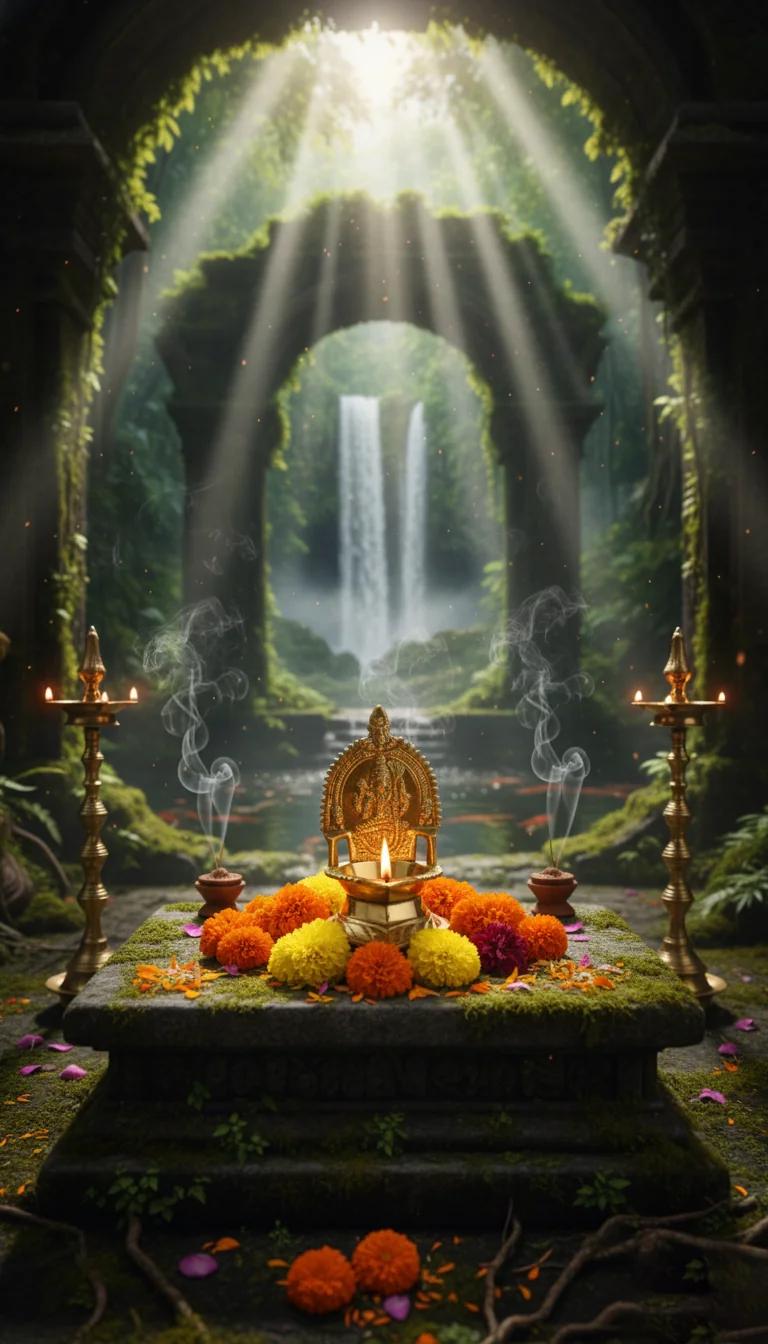 VPH Gift Store Elegant Kamashi Diya Size 0 for Spiritual & Festival Lighting