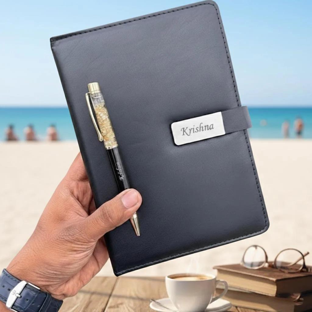 Custom Notebook and Pen Gift Set