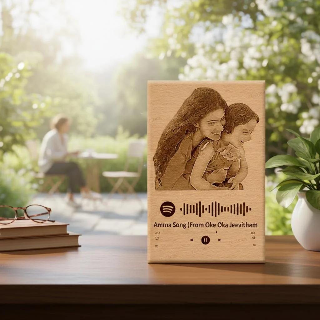 Custom Music Plaque with Spotify Song