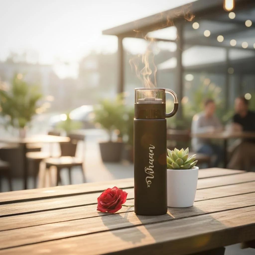 Personalized Stainless Steel Water Bottle for Office and Gym