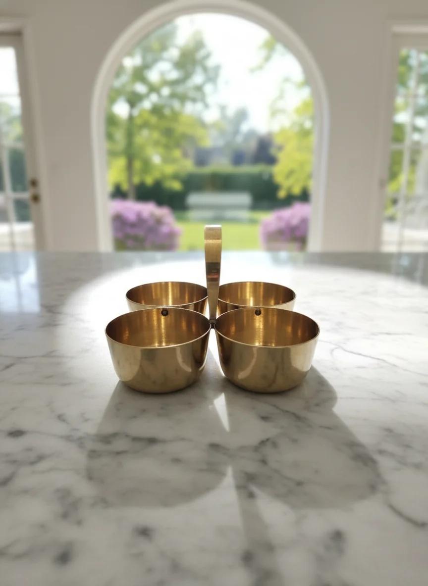 VPH Gift Store Traditional Panchapala Small for Pooja Offerings & Rituals