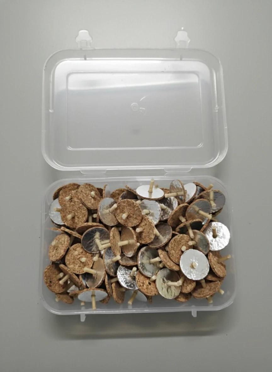 VPH Gift Store Premium 100 Floating Wicks Jala Deepalu for Spiritual Lighting