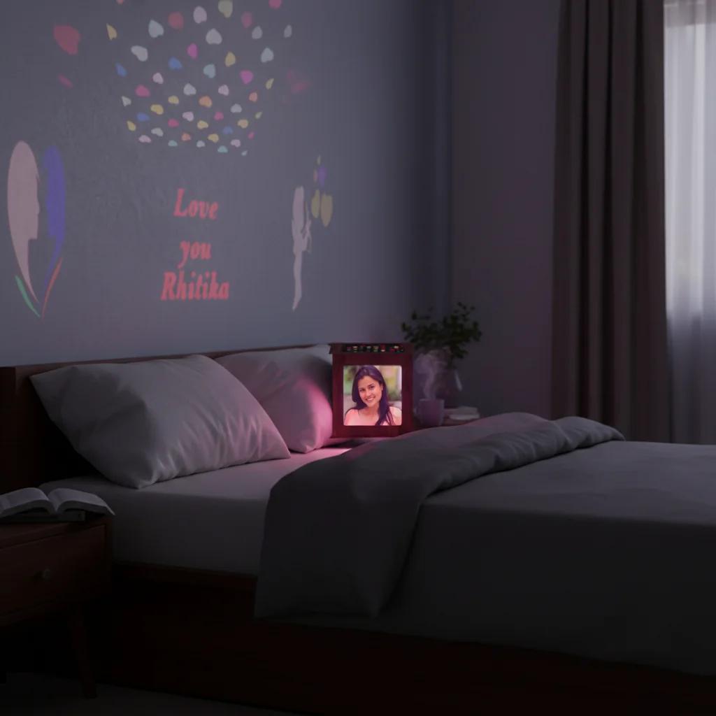 Zpics Black Double Sided Photo Shadow Box Gift Item