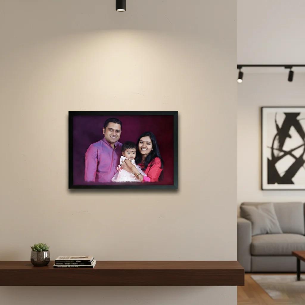 Zpics Custom Medium LED Picture Frame Romantic Gift