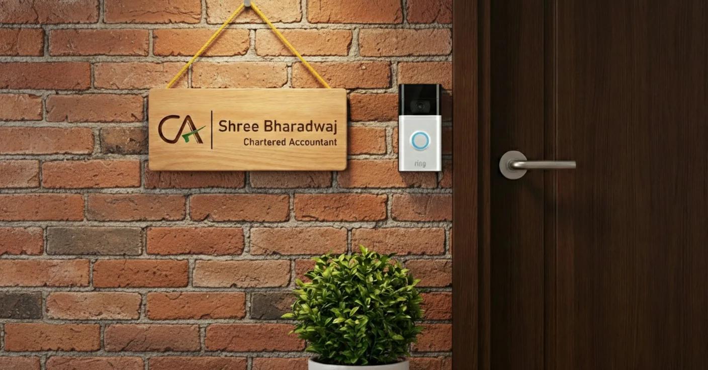 Zpics Custom Wooden CA Name Plate for Office Wall