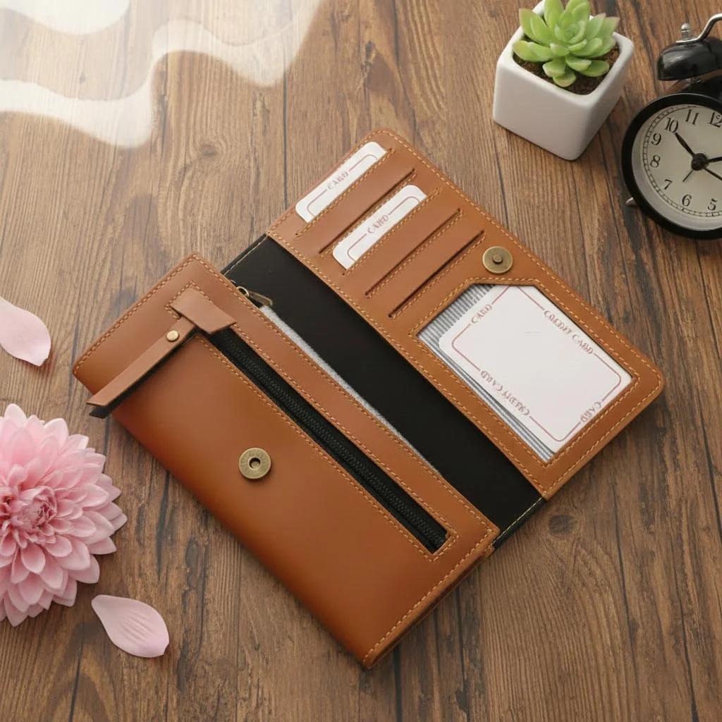 Zpics Personalized Men’s and Women’s Wallet with Custom Name Charm