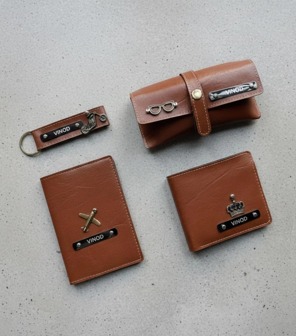 Zpics Personalized Bangkok Thailand 4-in-1 Travel Set for Travelers