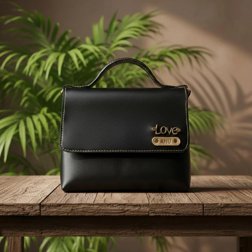 Zpics Custom Sling Bag with Personalized Name and Design