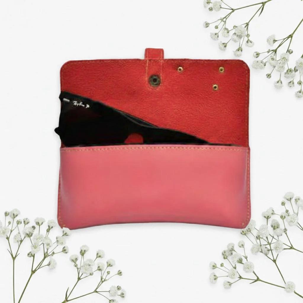 Zpics Personalized Pink Glasses Case with Custom Name and Charm