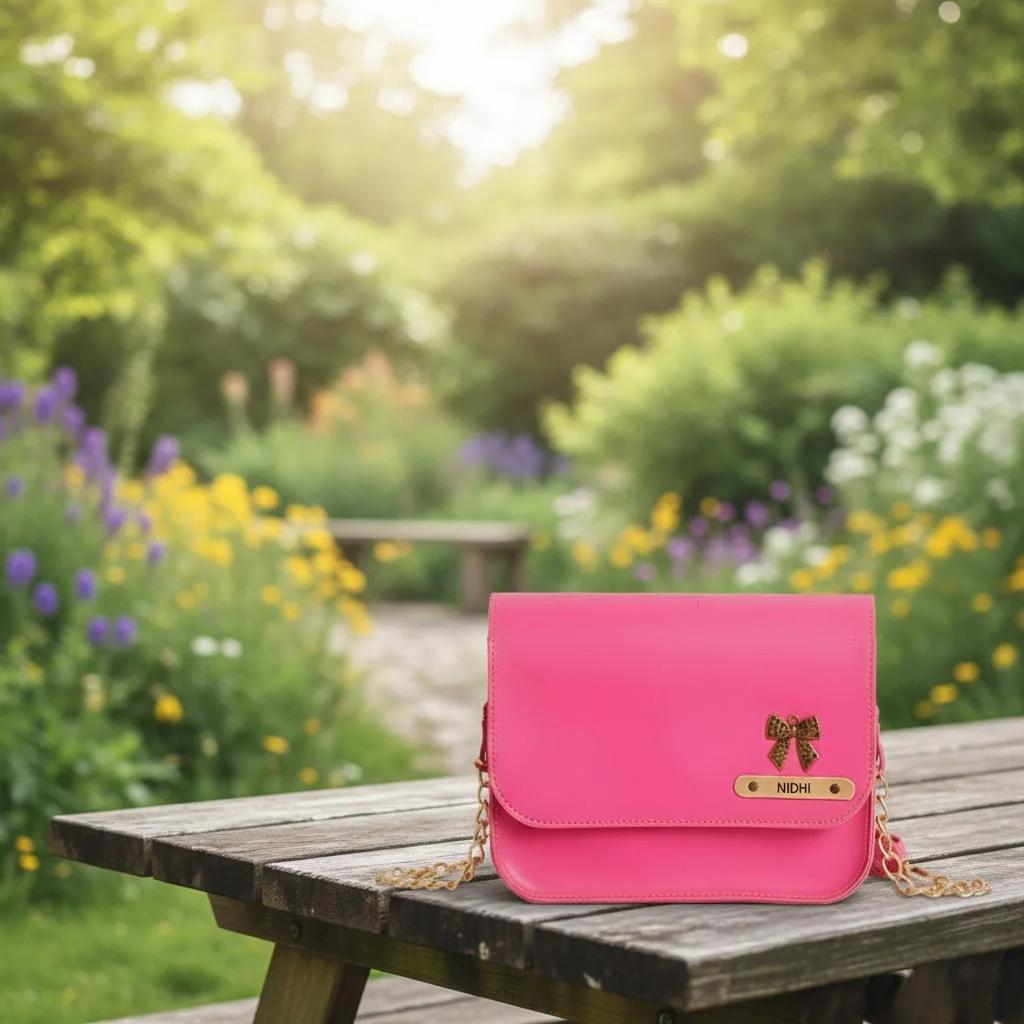 Zpics Pink Sling Bags for Women Fashionable and Functional