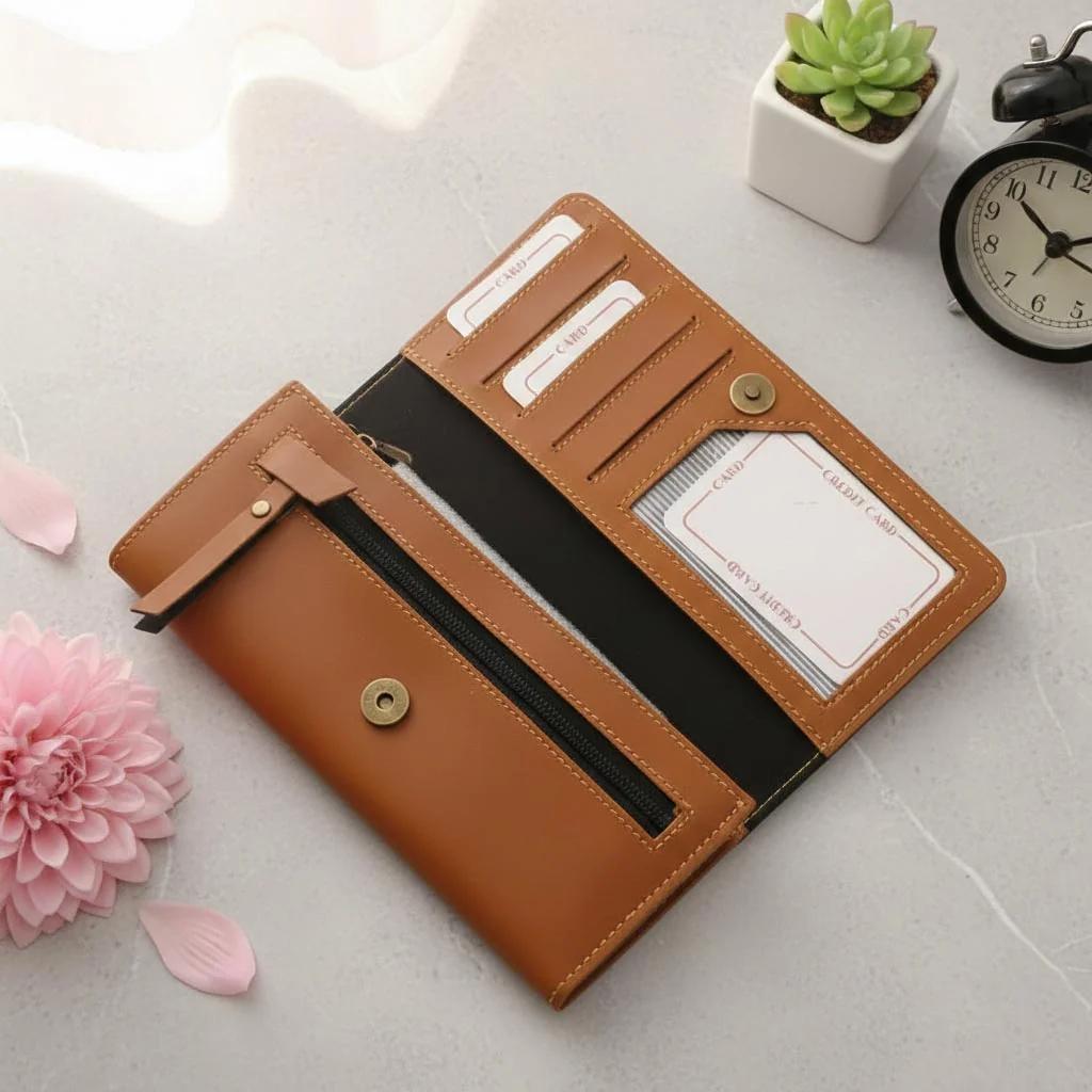 MH Decors Personalized Men’s and Women’s Wallet with Custom Name Charm for Special Occasions