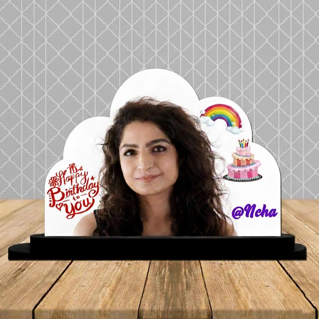 MH Decors Customizable Birthday Gift for Sister with Name Personalization