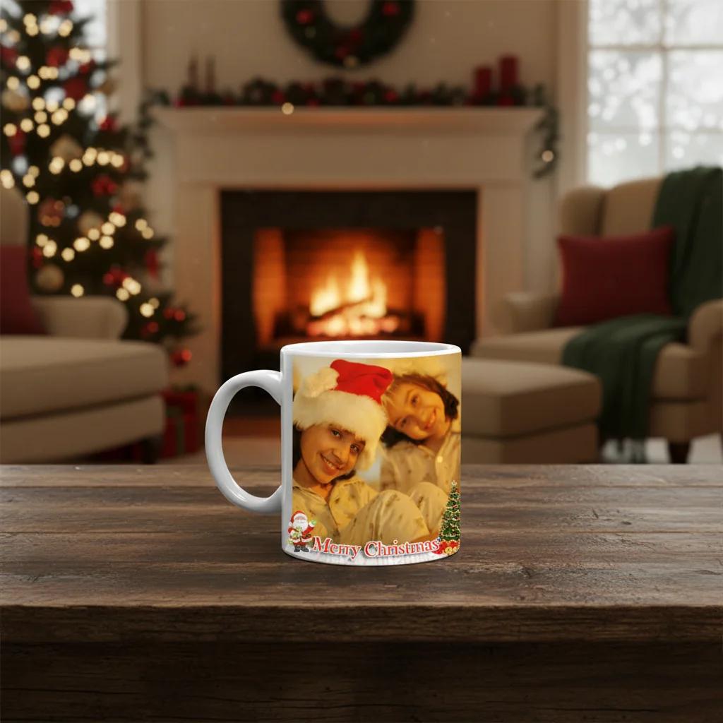 Zpics Special Christmas Coffee Mug Gift Idea for Office and Family