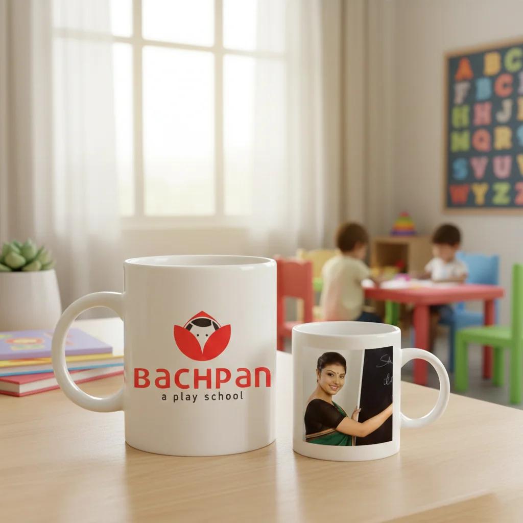 Zpics Personalized Teachers Day Coffee Mug for Teachers