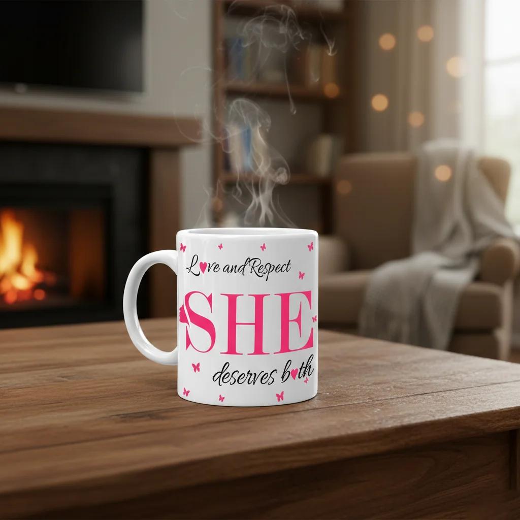 MH Decors Personalized Womens Day Ceramic Coffee Mug for Women
