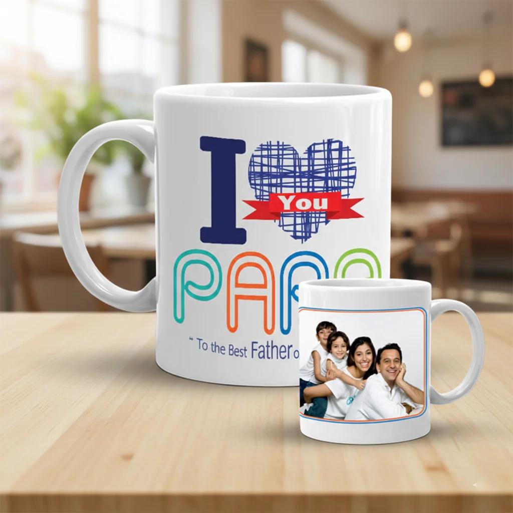 MH Decors Special Birthday and Anniversary Coffee Mug I Love You Papa